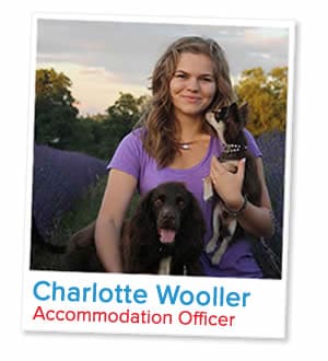 Charlotte Wooller, Accommodation Officer at London Homestays