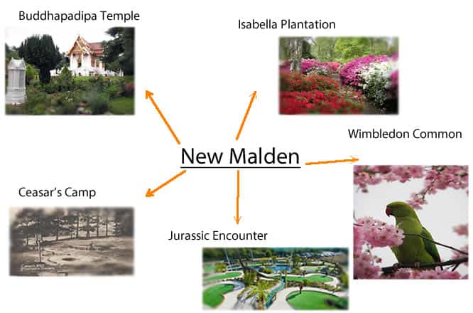 New Malden Mind map