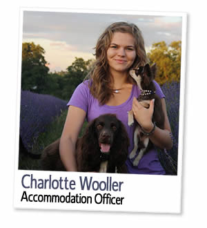 Charlotte Wooller, Accommodation Officer at London Homestays