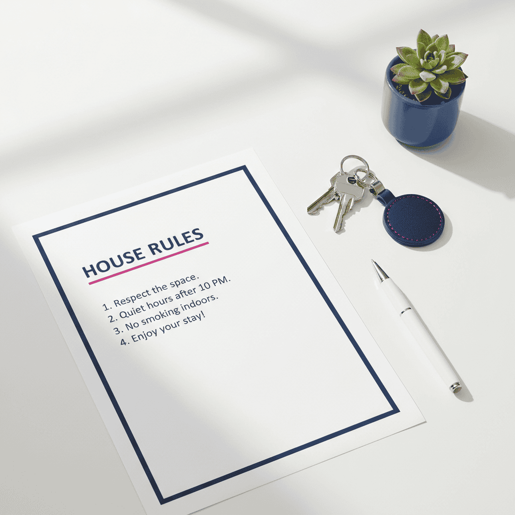 House Rules Example Template