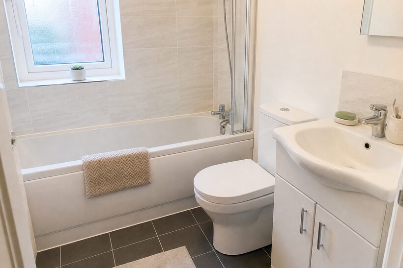 Tidy the bathroom, lid down — better