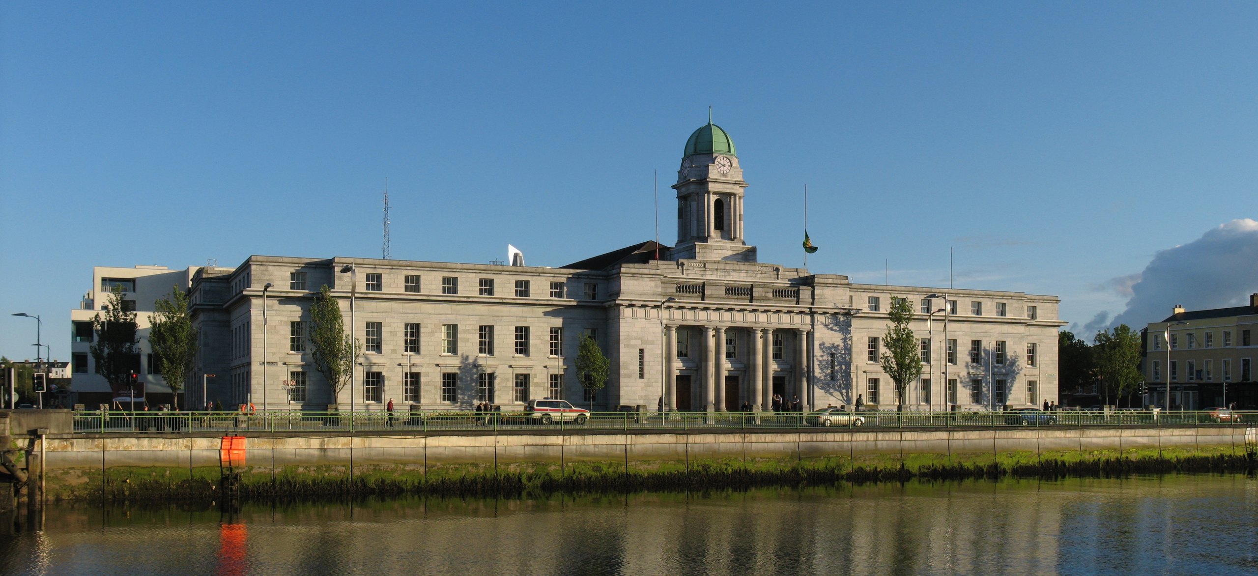 Cork City Hall across the River Lee